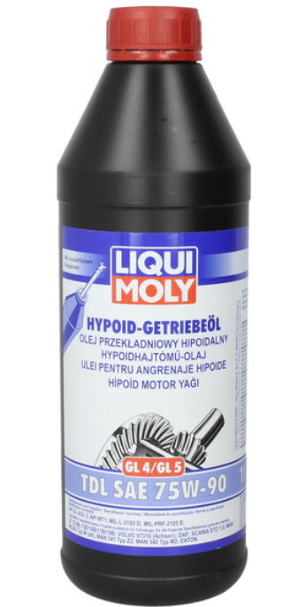 Olej, Hypoid-Getriebeöl (GL4/5) TDL SAE 75W-90 do Suzuki, P000226, LIQUI MOLY w ofercie sklepu e-autoparts.pl 